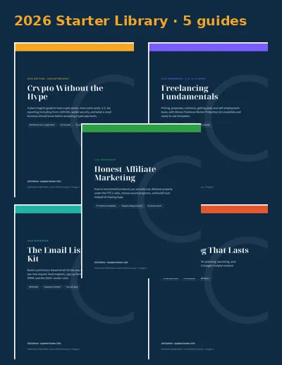Cover of The 2026 Small-Business Starter Library (all 5)